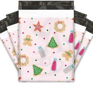 Bundle (10) Christmas Cookies 10x13 Poly Mailers